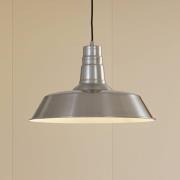 Hanglamp Lindby Laylan, zwart/wit, Ø 46 cm, metaal