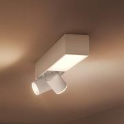 Philips Hue Centris LED plafondspot, wit, 2-lamps, RGB CCT