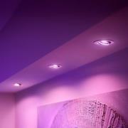 Philips Hue LED inbouwspot Centura wit Ø 9cm CCT RGB 3x set