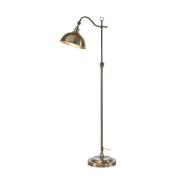 Domego vloerlamp, zilver antiek, ijzer, hoogte 130 cm