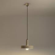 LEDS-C4 Keops 1 hanglamp, bruin mat, Ø 28 cm, aluminium