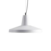 Karman Gangster hanglamp, wit, Ø 50 cm, keramiek, E27