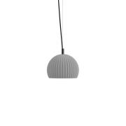 Karman hanglamp Sahara, grijs, Ø 23 cm, keramiek E27