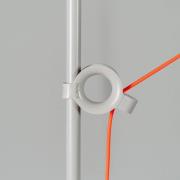 midgard LED vloerlamp AYNO XL, grijs/oranje, 3.000 K 290 cm