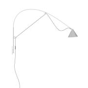 midgard LED wandlamp AYNO L, grijs/grijs, 3.000 K, 130 cm
