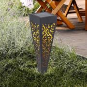 LED grondspies lamp 33578-3, zwart, kunststof, 3 stuks