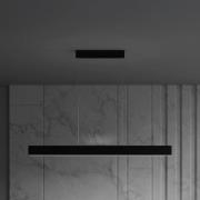 Maytoni LED hanglamp Step, zwart, 118,5 cm, 3.000 K, aluminium