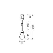 LED armatuur A75 10W 840 1055 lm aansluitdoos, 3-pak
