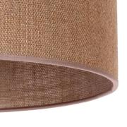 Lampenkap Roller, lichtbruin, Ø 40 cm, hoogte 22 cm