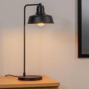 Tafellamp Berceste 181BLACK-ML, zwart metaal hoogte 55 cm