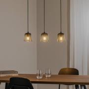 Hanglamp Lucea 3-lamps smoke