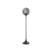 Ballroom vloerlamp, rookgrijs, glas, handgeblazen, dimbaar