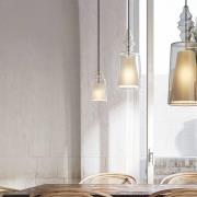 Karman hanglamp Alibaglass Medium, transparant, Ø 18 cm