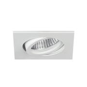 BRUMBERG Tirrel-S inbouwspot hoekig wit glans