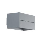 Euluna Aceline wandlamp, uplight en downlight grijs