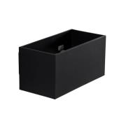 Euluna Elestren wandlamp, hoekig, zwart