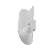 Euluna Faelan wandlamp met kap, wit