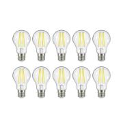 LED filament lamp E27 3,8W 830 806 Lumen 10/set