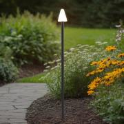 Lindby grondspies lamp Selinda, zwart, hoogte 100 cm