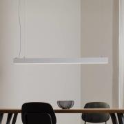 Luxe hanglamp, wit, lengte 112,5 cm, metaal, 4.000 K