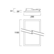 Sylvania LED paneel Start, 120 x 30 cm, 840, 29 W