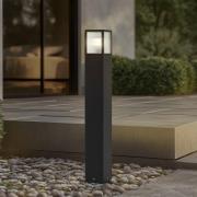 Tuinpadverlichting Klemens, 90 cm, zwart, metaal, IP54