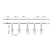 Prios Smart LED lichtketting Liezel, 732 cm, RGBW, Tuya