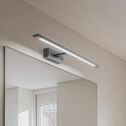 Gallery LED wandlamp, zwart, metaal, breedte 62 cm, IP44