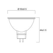 Sylvania LED reflectorlamp GU5.3 5.8W 6.500K dimbaar 36° 480lm