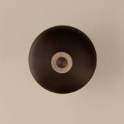 Audo Reverse LED wandlamp, zand/brons, steen, Ø 24 cm