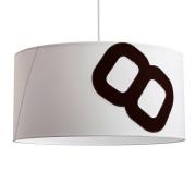 Hanglamp home harbour van Segel 60cm wit/zwart