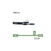 Paulmann Plug & Shine 94273 Kabel 1 m, 1 ingang, 2 uitgangen