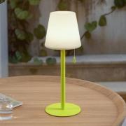 Lindby LED oplaadbare lamp Azalea geel aluminium CCT in hoogte verstel...