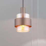 Hanglamp Milley, Ø 19 cm, bronskleurig, metaal