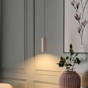 Hanglamp CAN, wit, hoogte 15 cm, Ø 6 cm, metaal, GU10