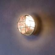 Sotano Retro vochtbestendige lamp, grijs, Ø 18 cm, kunststof IP44