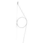 FLOS Wirering Wit LED wandlamp, ring wit