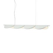 FLOS Almendra Lineair LED hanglamp 4-lamps, wit