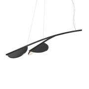 FLOS Almendra Organic hanglamp 2-lamps kort zwart