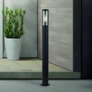Tuinpadverlichting Batton, IP44, zwart, hoogte 90 cm, metaal