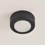 SPOT 53 plafondspot, zwart, Ø 11,5 cm, metaal, GX53