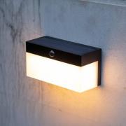 LED buitenwandlamp op zonne-energie Fran, CCT