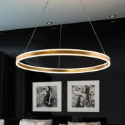 Helia LED hanglamp, goudkleurig, Ø 100 cm, metaal