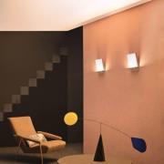 Stilnovo LED wandlamp Inbilico, zwart, hoogte 25 cm