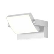LED wandlamp CMD 9110, wit, breedte 21 cm, metaal, IP54