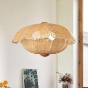 MARKET SET Hanglamp Coquillage, 70 cm, naturelkleurig, rotan