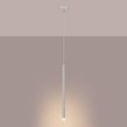 Pastelo hanglamp, beige, Ø 2 cm, staal, 3-lamps.