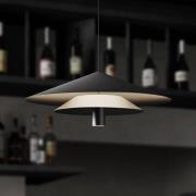 Karman LED hanglamp ASSO, zwart, metaal, Ø 42 cm