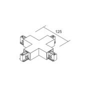 Ivela X-connector LKM DALI, wit, 3-fasen, kunststof