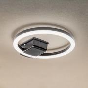 Lindby LED buiten plafondlamp Finian, Ø 31 cm, CCT, dimbaar